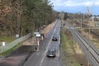 Widać już przebieg nowej drogi rowerowej...