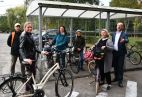 Dziś miejscy urzędnicy przyjechali na rowerach