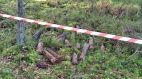 Niewybuchy na placu budowy tunelu
