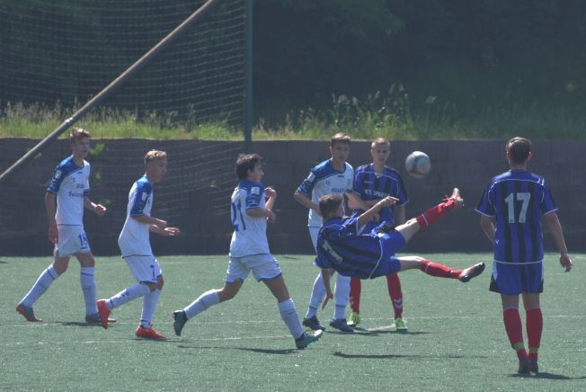 Mecz juniorów Flota Świnoujście - Prawobrzeże Szczecin 