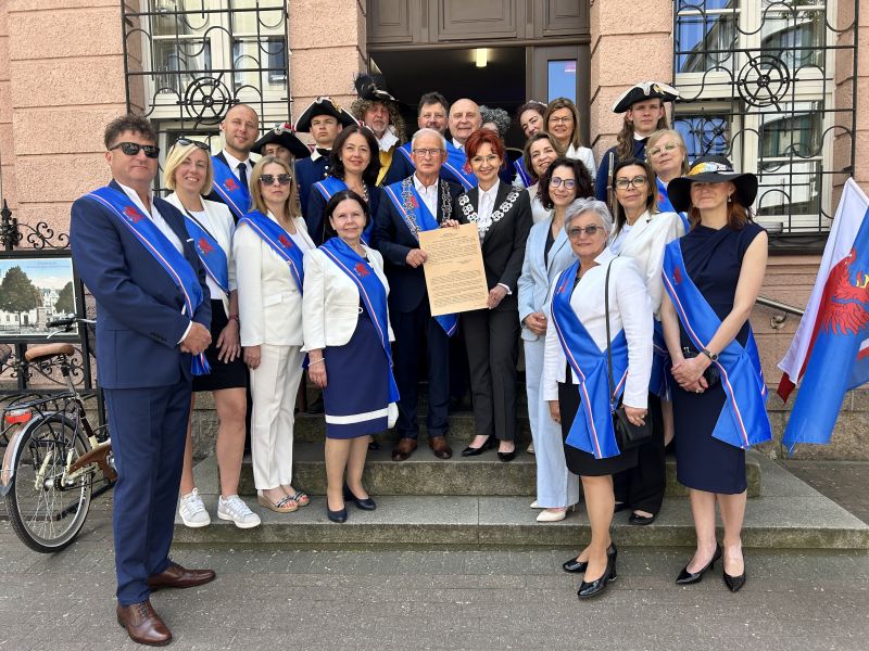 Uroczysta sesja Rady Miasta Świnoujście w dawnym Ratuszu Miejskim