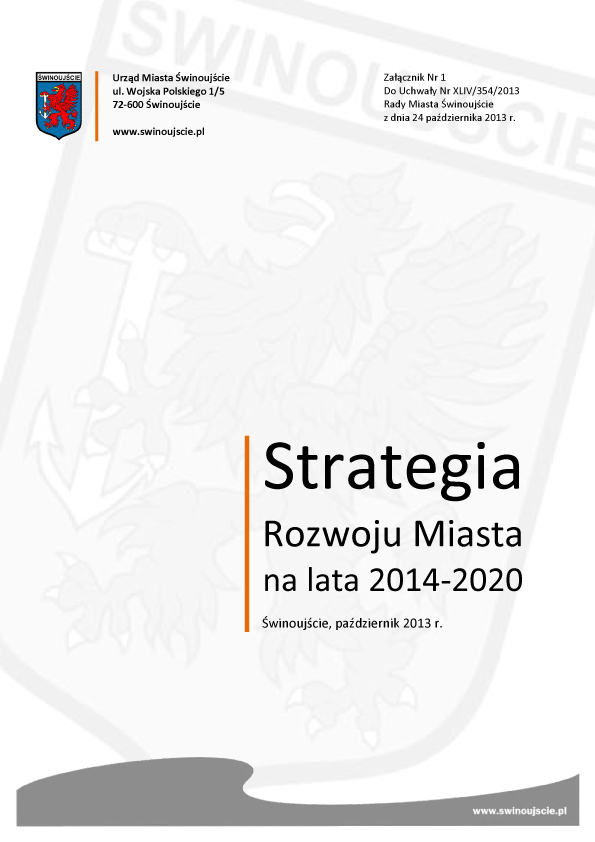 Strategia Rozwoju Miasta na lata 2014-2020